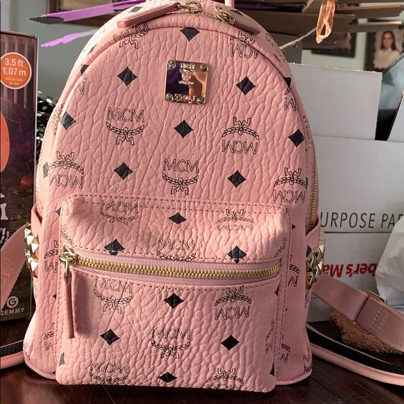 MCM mini backpack purse
